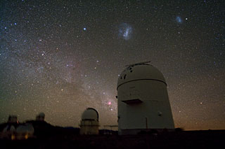 Observatorio de ESO en La Silla, Chile.